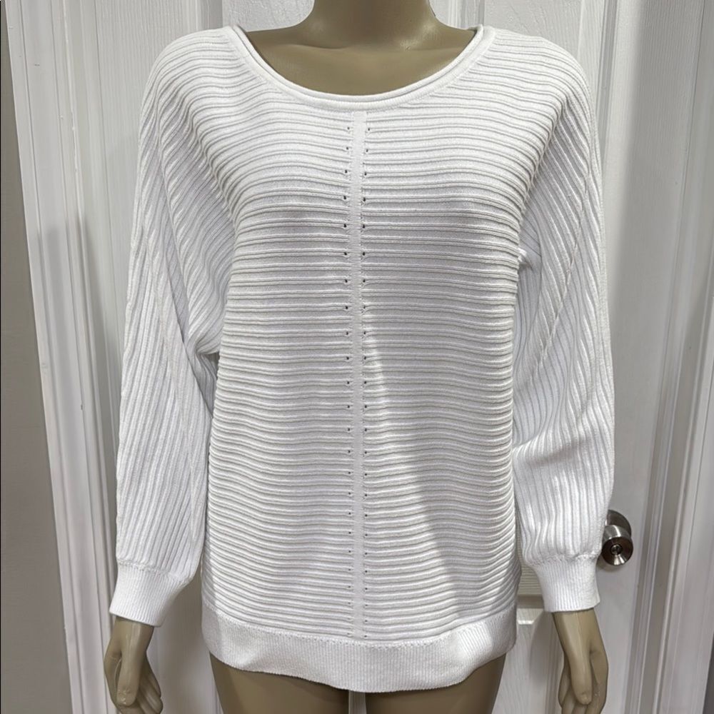 Pure Collection Ottoman Ribbed Sweater - Picture 2 of 8